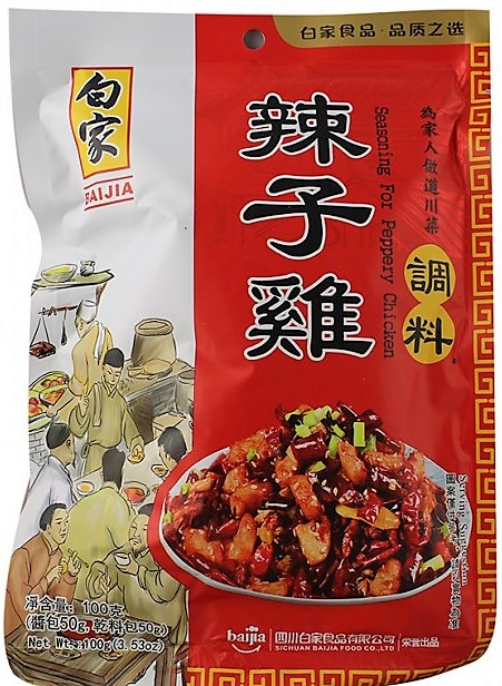 白家调味料【辣子鸡调料】100g